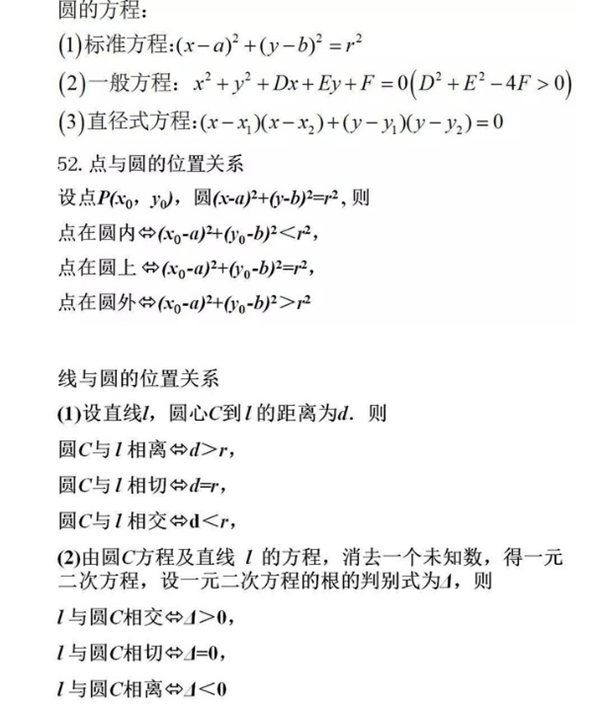 2018高中数学重要知识点总结（超级详细）