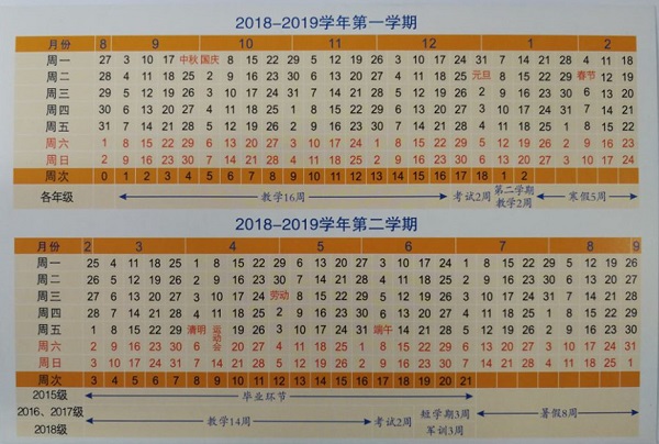 2018江苏各大学暑假放假时间安排