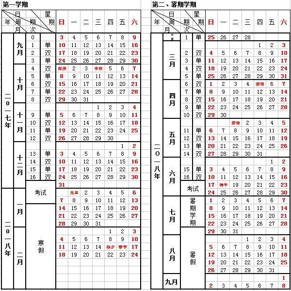 2018四川各大学暑假放假时间安排表